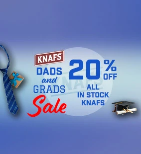 KNAFS Dad's & Grads Sale - 20% Off in-stock KNAFS knives