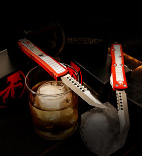 Free Microtech Ice Mold with Microtech X-Wing Purchase