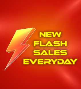 Don't miss our Flash Sales that change daily