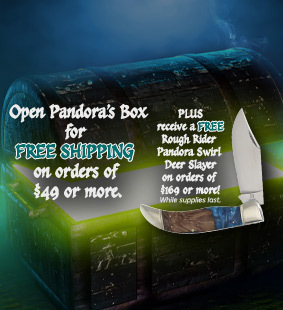 Free Shipping on most orders at $49, free knife at $169
