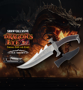 New SMKW Exclusive Ole Smoky Dragon's Eye Fantasy Knife