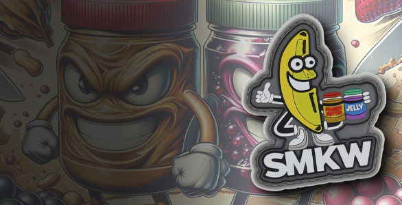 Get a PB&J Patch with purchase of any Bear or Heretic PB&J knife. 