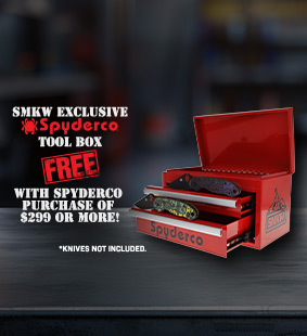 Exclusive Spyderco Tool Box free with $299 Spyderco order