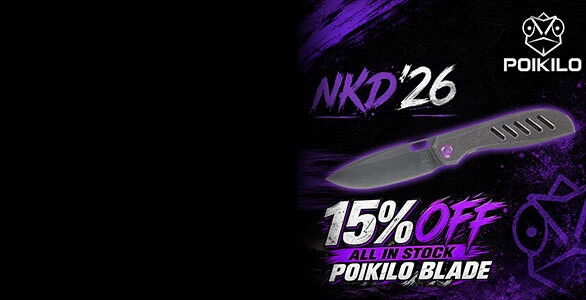 Poikilo Blade NKD Sale - 15% off in-stock Poikilo Blade knives
