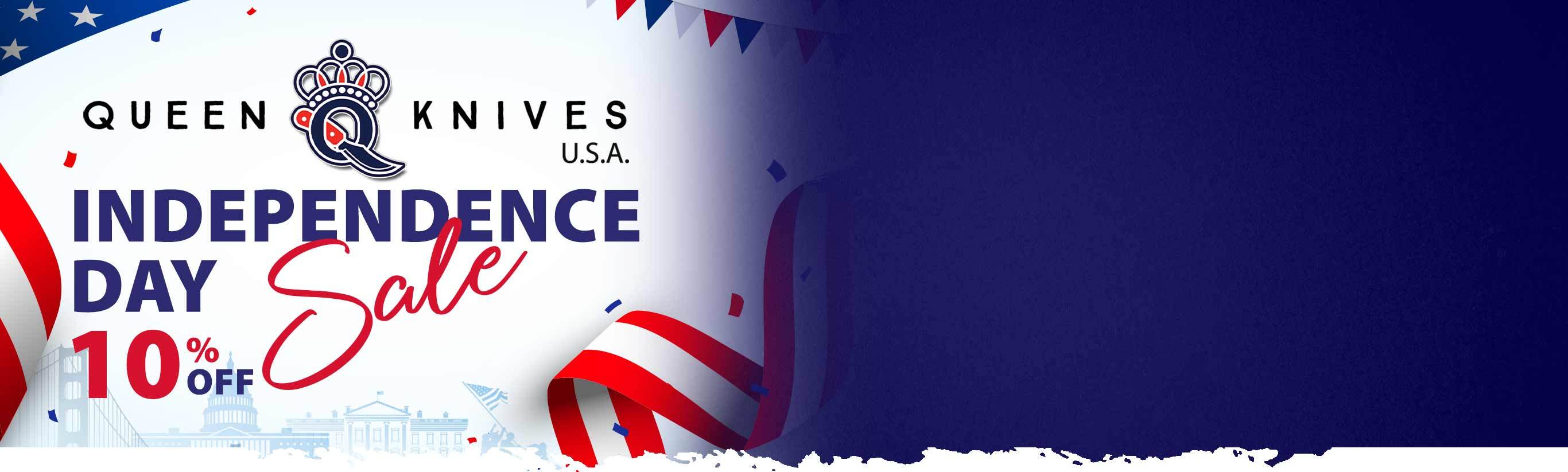 Queen Knives USA Independence Day Sale