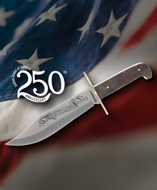 New Remington America 250th Anniversary American Spirit Bowie