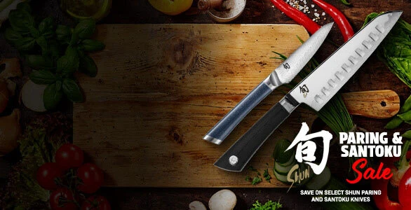 Shun Paring & Santoku Sale - Save on select Shun Paring and Santoku Knives