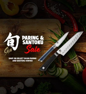 Shun Paring & Santoku Sale - Save on select Shun Paring and Santoku Knives