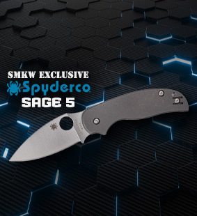 NEW SMKW Exclusive Spyderco Sage 5