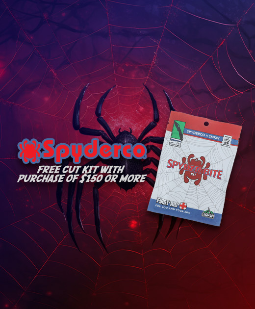 Get a Spyderco Cut Kit with Spyderco purchases of $150+