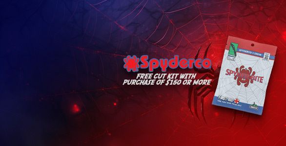 Get a Spyderco Cut Kit with Spyderco purchases of $150+