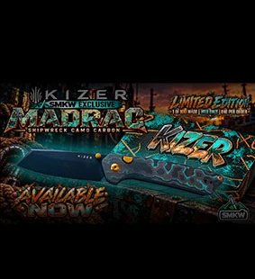 New SMKW Exclusive Kizer Madrac Shipwreck Camo Carbon