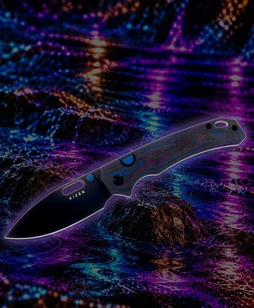 SMKW Exclusive Kizer Outposter Damtanium Camo Carbon