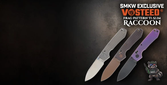 New SMKW Exclusive Vosteed Frag Pattern Ti-Slim Raccoon