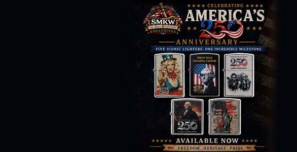 SMKW Exclusive ZIPPO USA 250th Anniversary Lighters