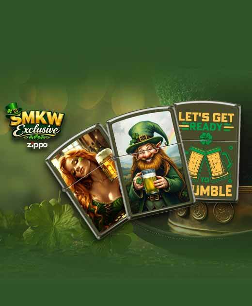 New SMKW Zippo St. Patrick's Day Lighters