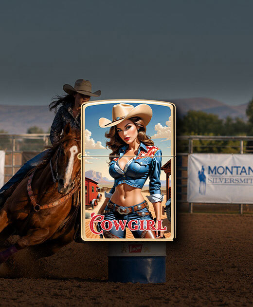 SMKW Exclusive Zippo Cowgirl Lighter
