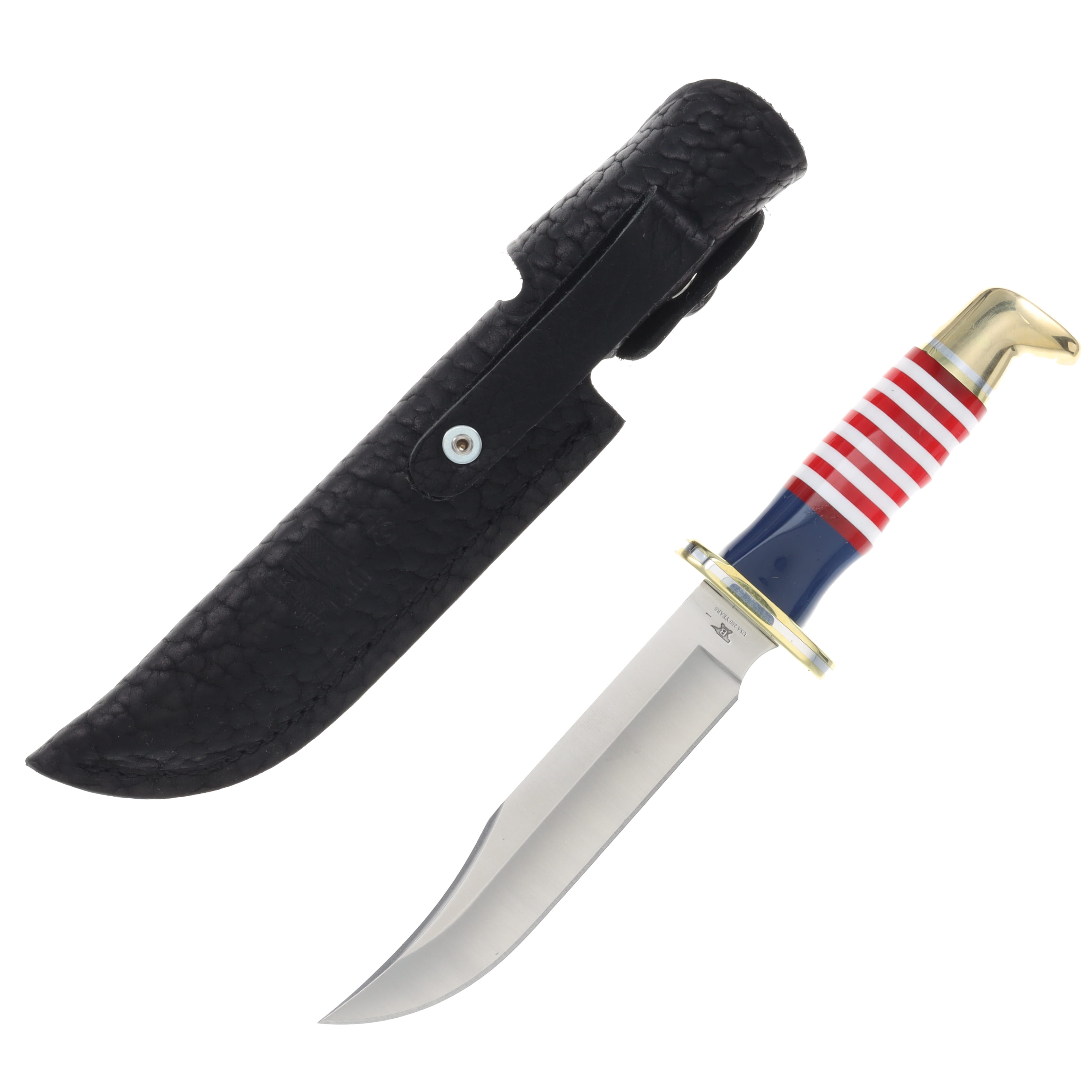 Buck 119 Special Fixed Blade Hunter Limited Edition Semiquincentennial with Buffalo Sheath BU14562 View 2