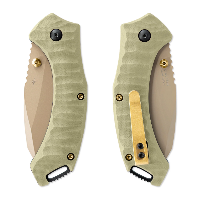 Toor XT1 Delta Linerlock Folding Knife S35VN/Moss Green G-10 X1DELTAMOSS View 2