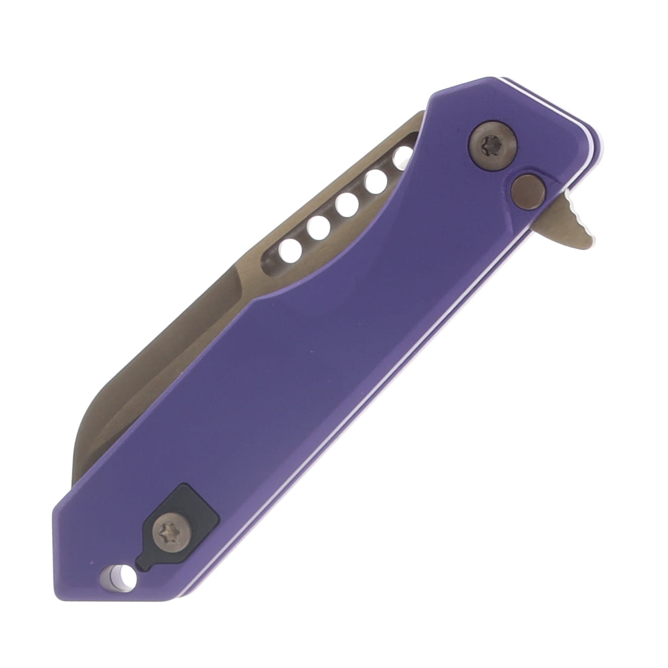 Heretic SMKW Exclusive Jinn Manual Folding Knife Bronze/Purple Chassis H213-7A-PU View 5