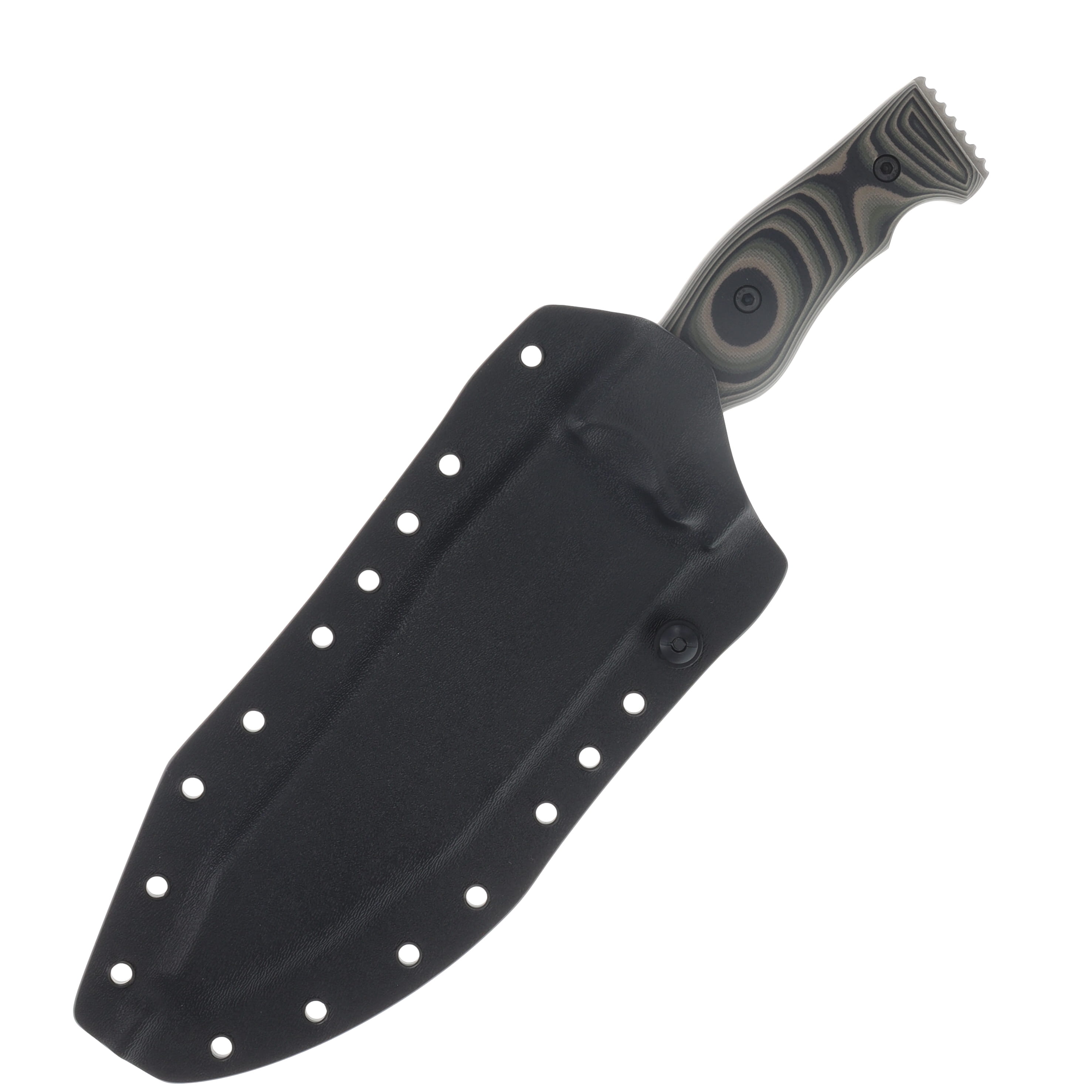 Work Tuff Gear Lil Evil Fighter Gen 2 L Fixed Blade Jungle Camo Handle K329 Blade K329-SJCB View 3