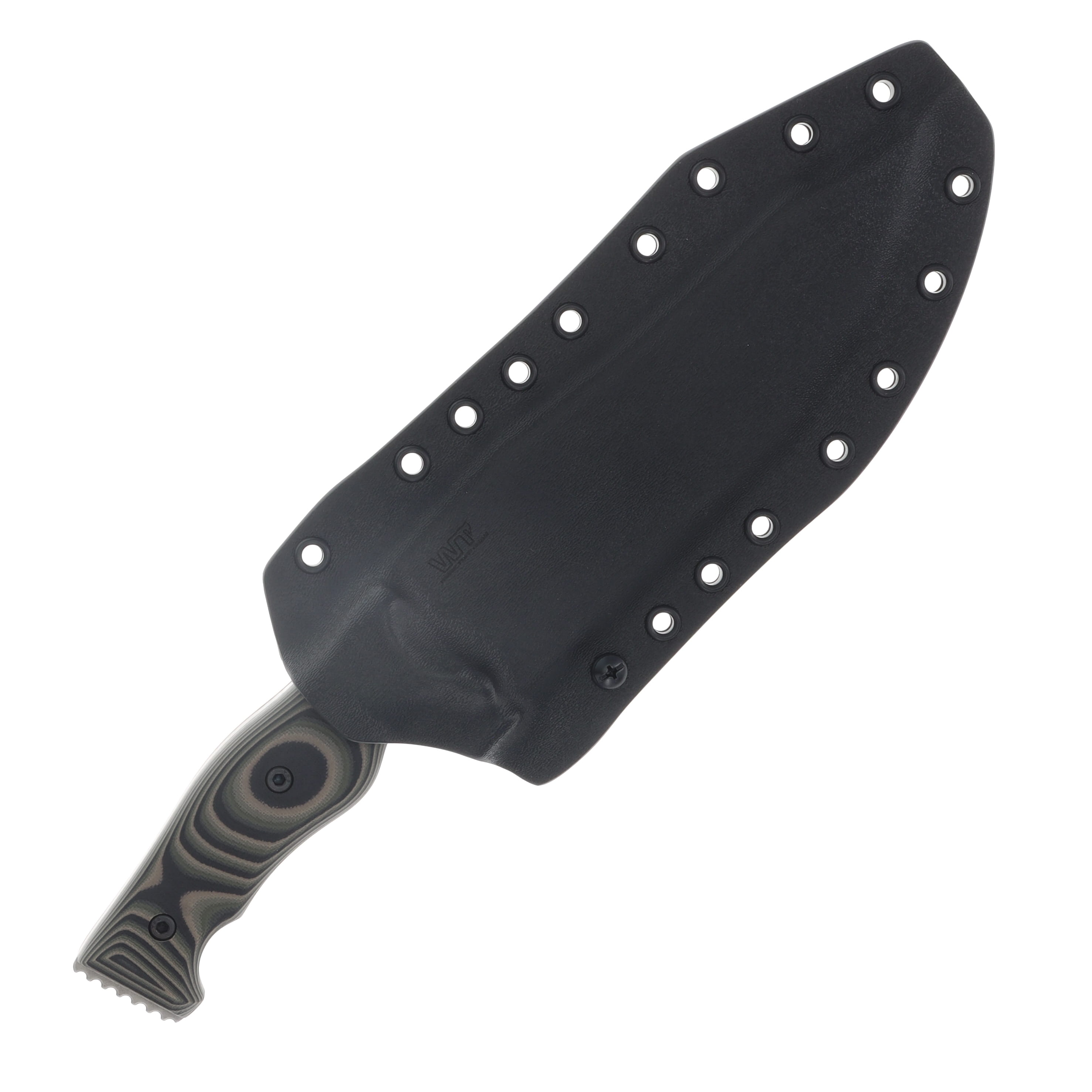Work Tuff Gear Lil Evil Fighter Gen 2 L Fixed Blade Jungle Camo Handle K329 Blade K329-SJCB View 4