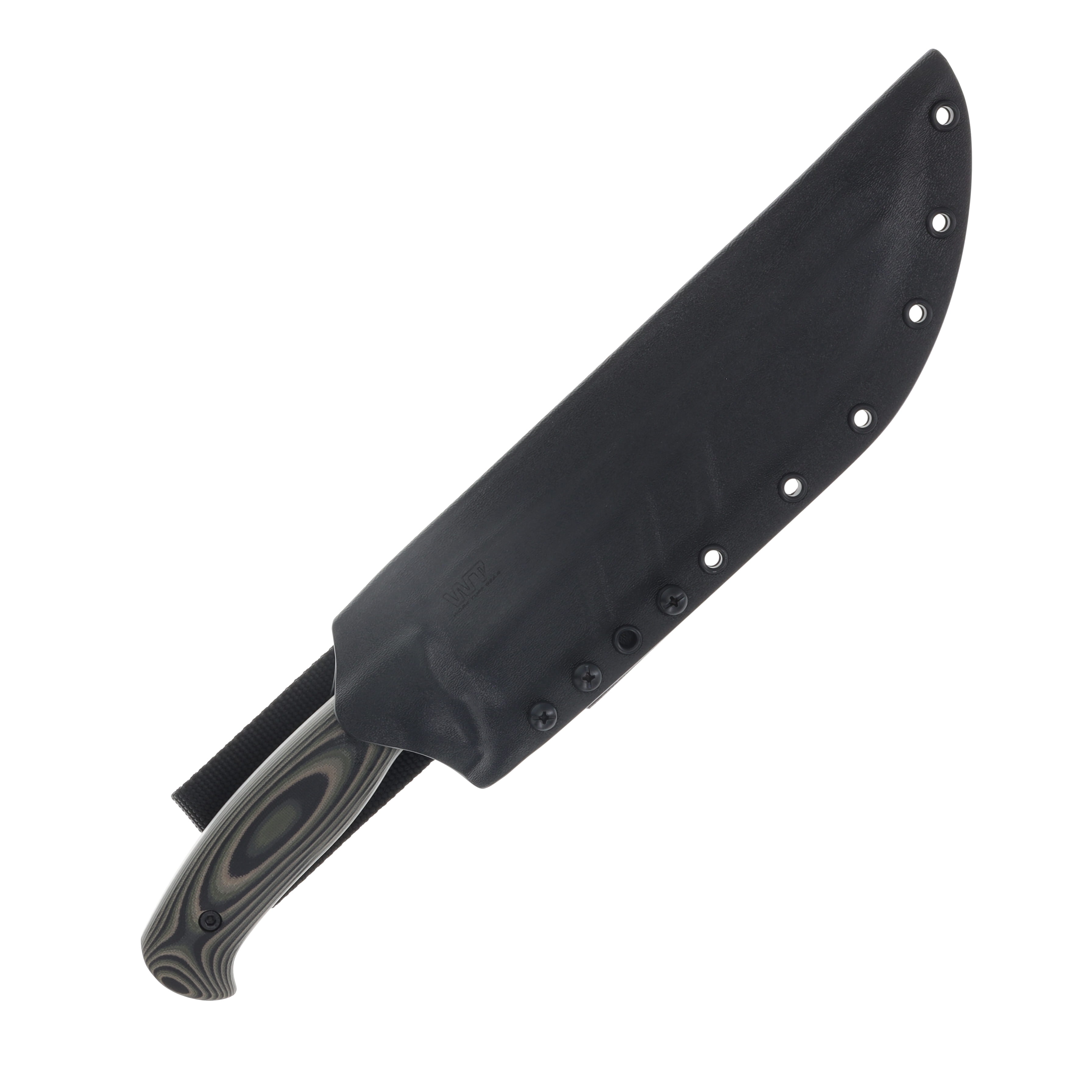 Work Tuff Gear Atayal-C Fixed Knife Jungle Camo Handle APO Washed SK85 Blade SK85-APOJCB View 4