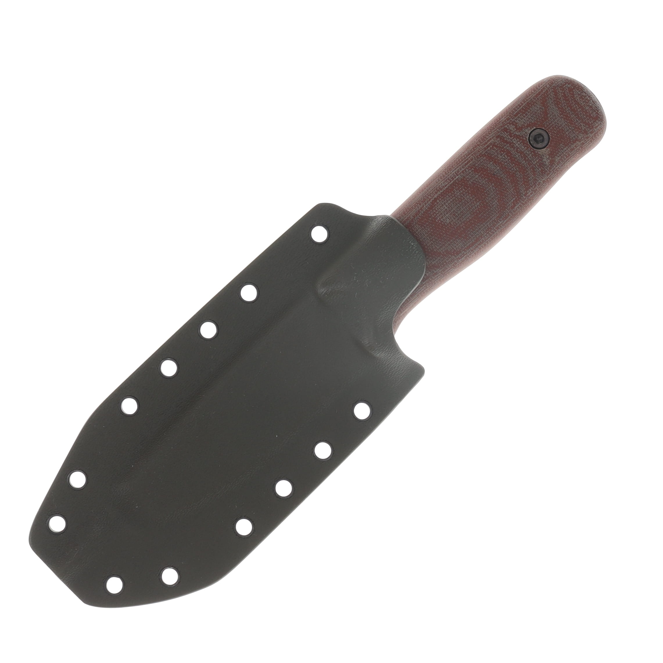 Work Tuff Gear Forester Gen 3 Fixed Blade Canvas Micarta- Satin K329-OD Green Sheath View 3