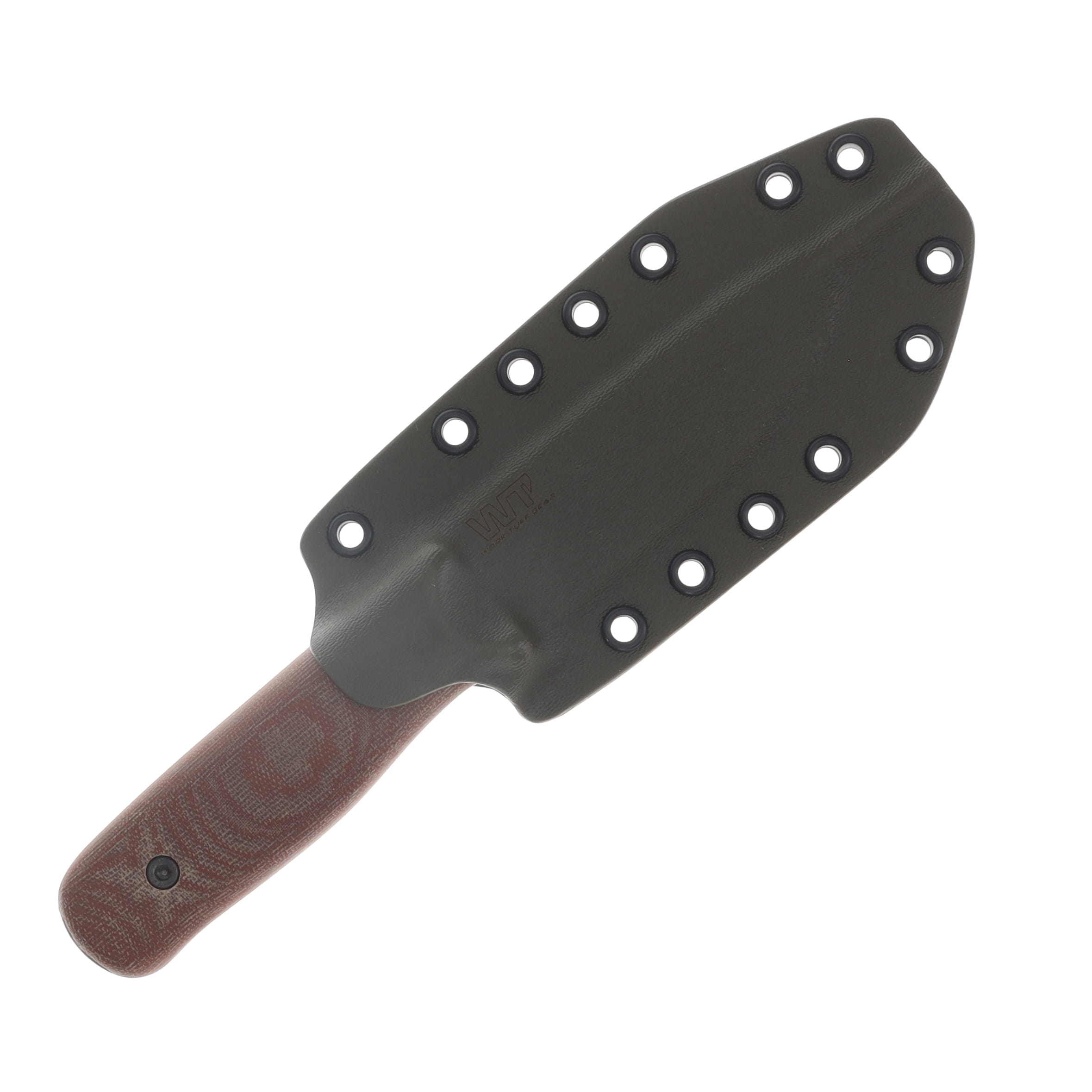 Work Tuff Gear Forester Gen 3 Fixed Knife Canvas Micarta Handle Dark Washed K329 Blade K329-DWCMODG View 5