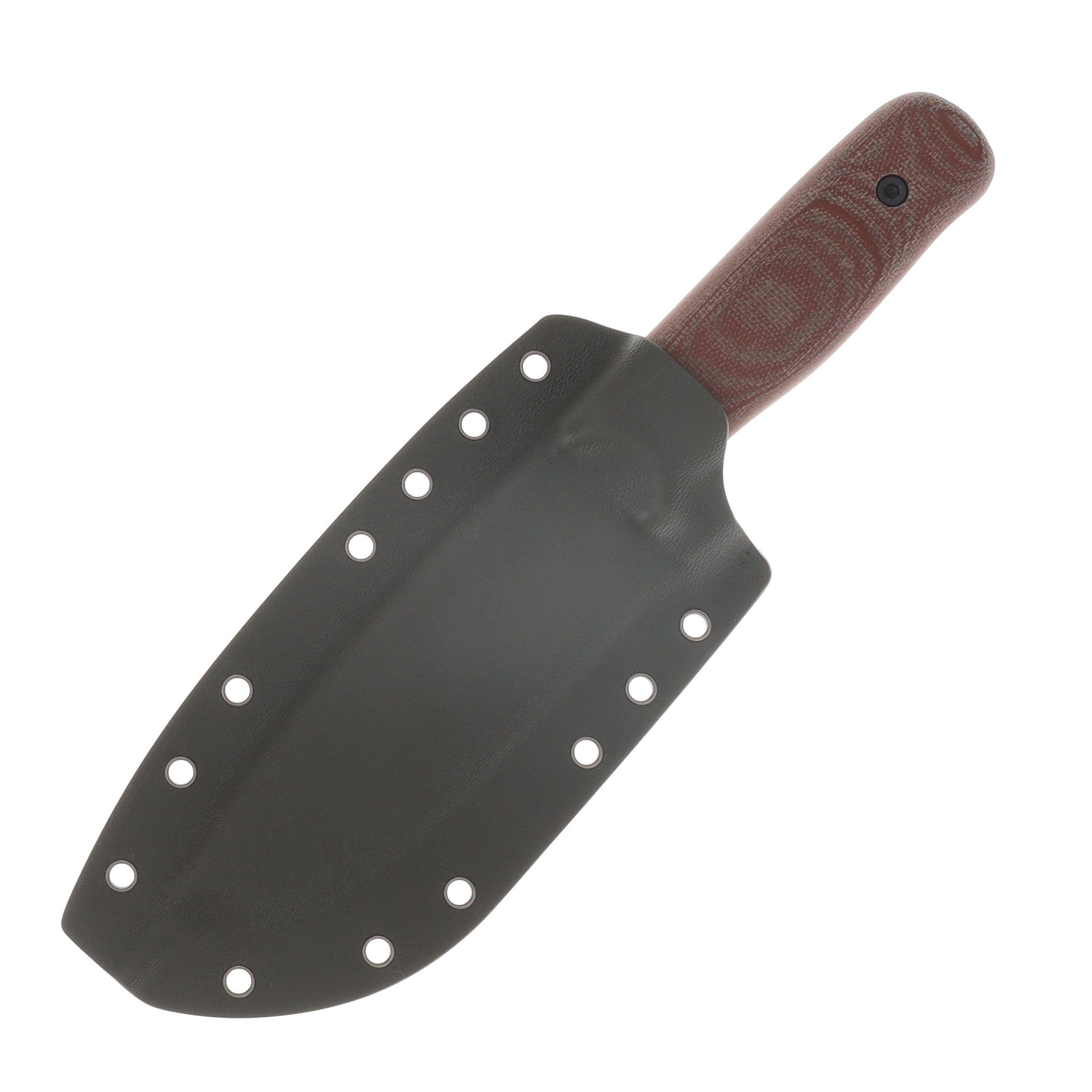 Work Tuff Gear Forester Gen 3 Fixed Knife Canvas Micarta Handle Dark Washed K329 Blade K329-DWCMODG View 4