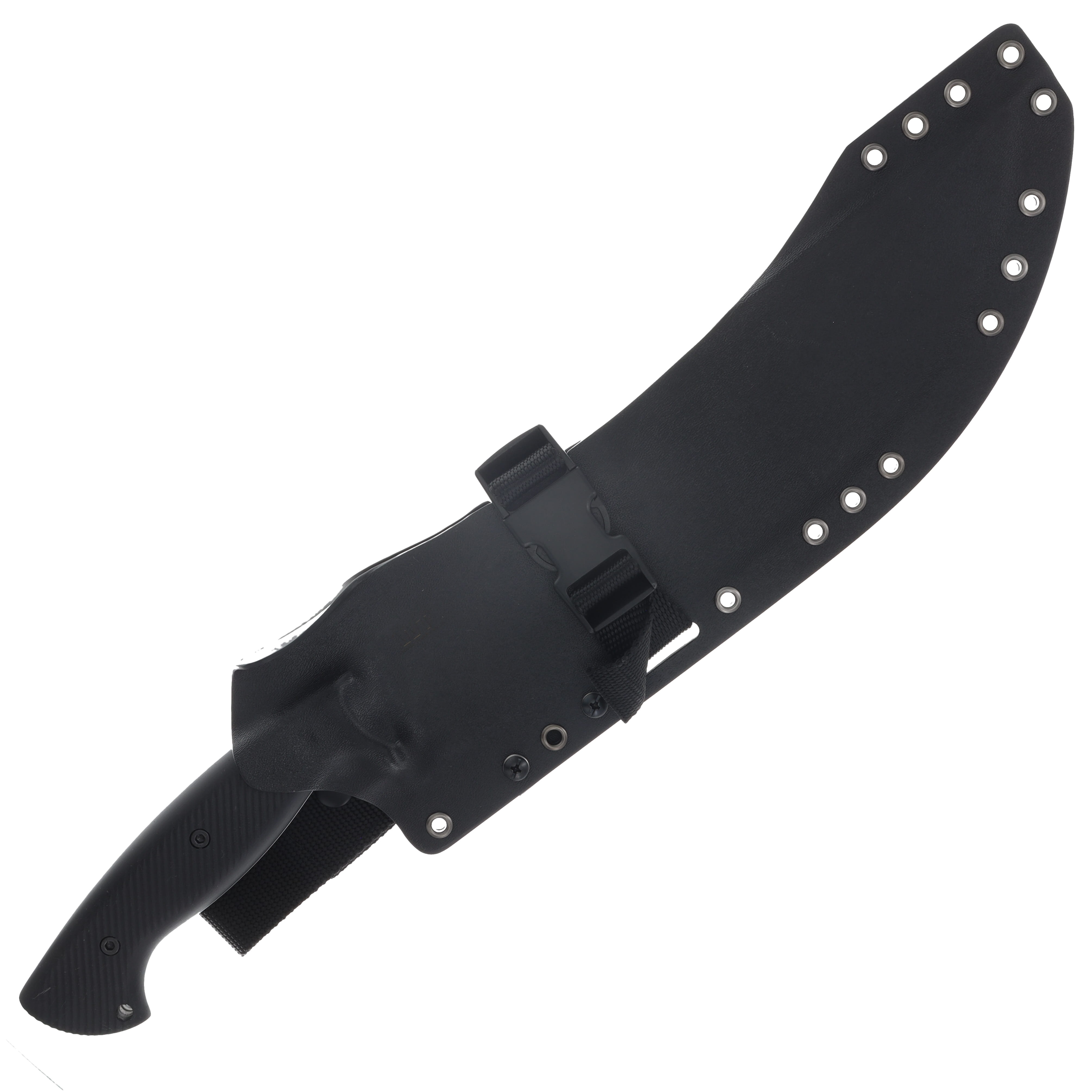 Work Tuff Gear Atayal XL-C Fixed Knife Black G-10 W/White Liner Satin K329 Blade K329-SBWG10B View 3