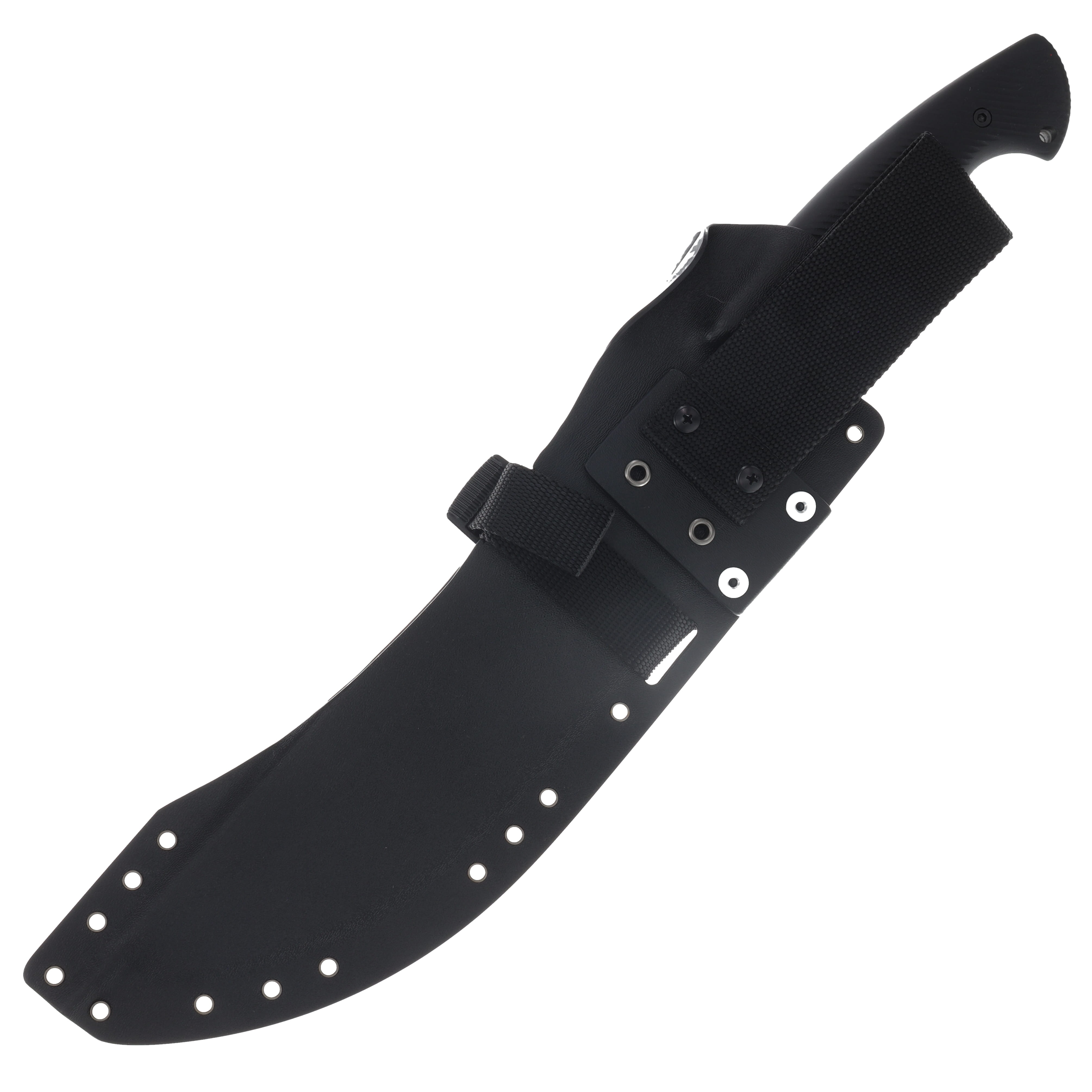 Work Tuff Gear Atayal XL-C Fixed Knife Black G-10 W/White Liner Satin K329 Blade K329-SBWG10B View 4