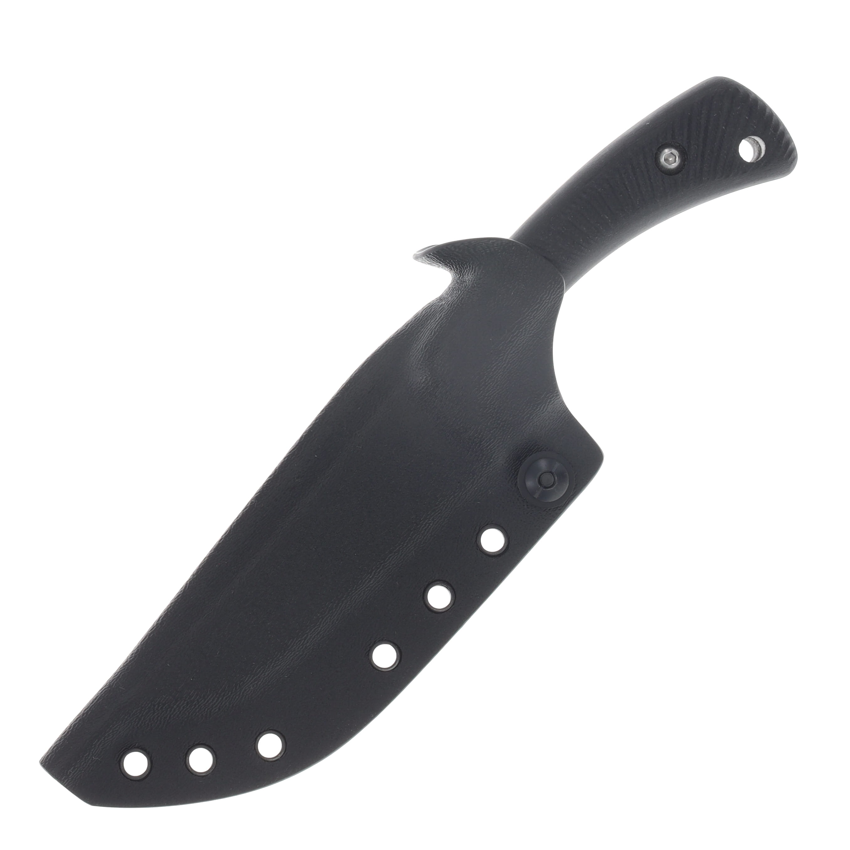 Work Tuff Gear Devilhorn Fixed Knife Black Textured G-10 Grip Handle Satin AEB-L Bld. AEBL-SBG10B View 4