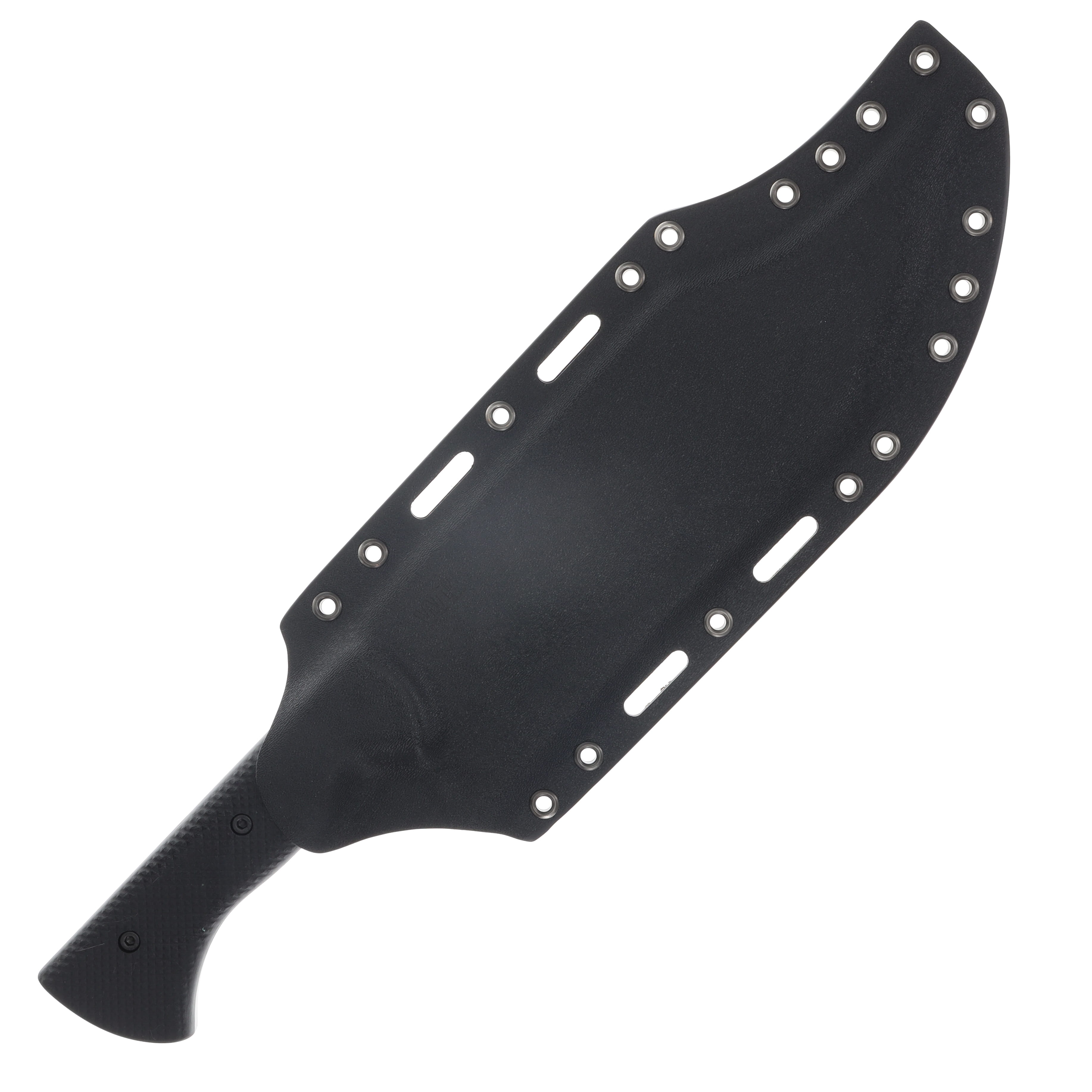 Work Tuff Gear V-44X Bowie Black Gator Grip Handle Dark Washed SK85 Blade SK85-DWBGB View 3
