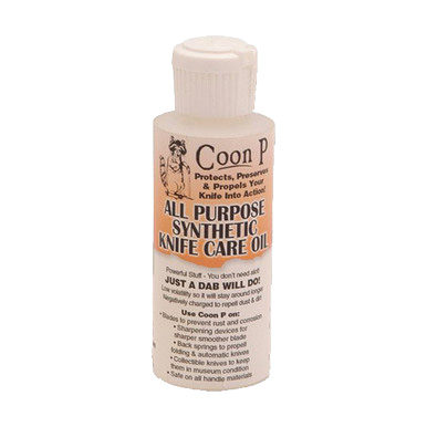 Coon P All Purpose Knife Care Oil Bottle 2oz View 1