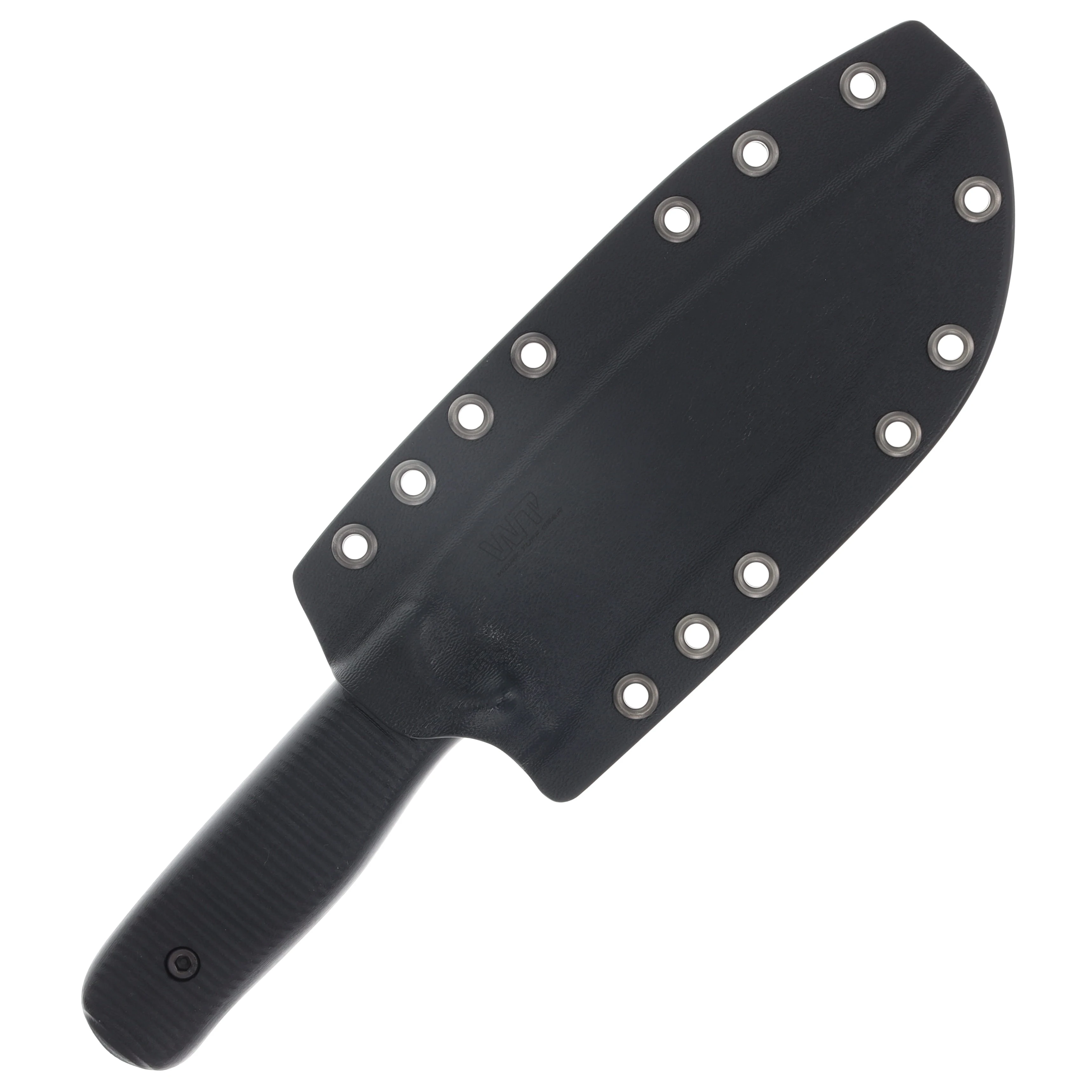 Work Tuff Gear Voyageur Gen 2 Fixed Knife Black G-10 Grip Handle Satin K329 Blade K329-SBG10B View 3