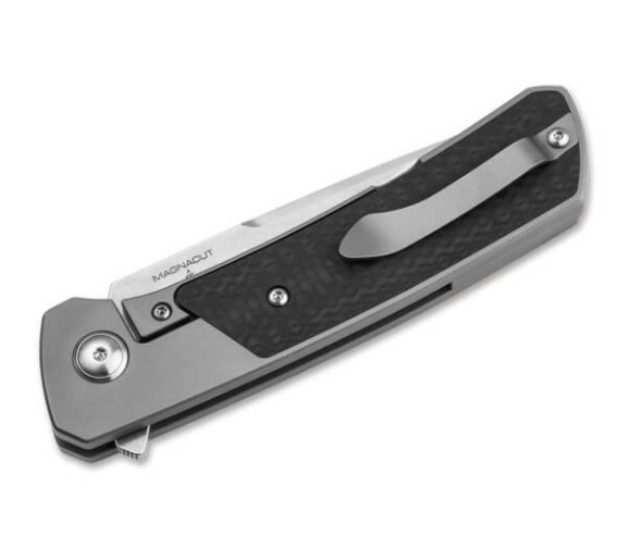 Boker Super Conductor Frame Lock Folding Knife TI Handle Magnacut Blade BK110901 View 2