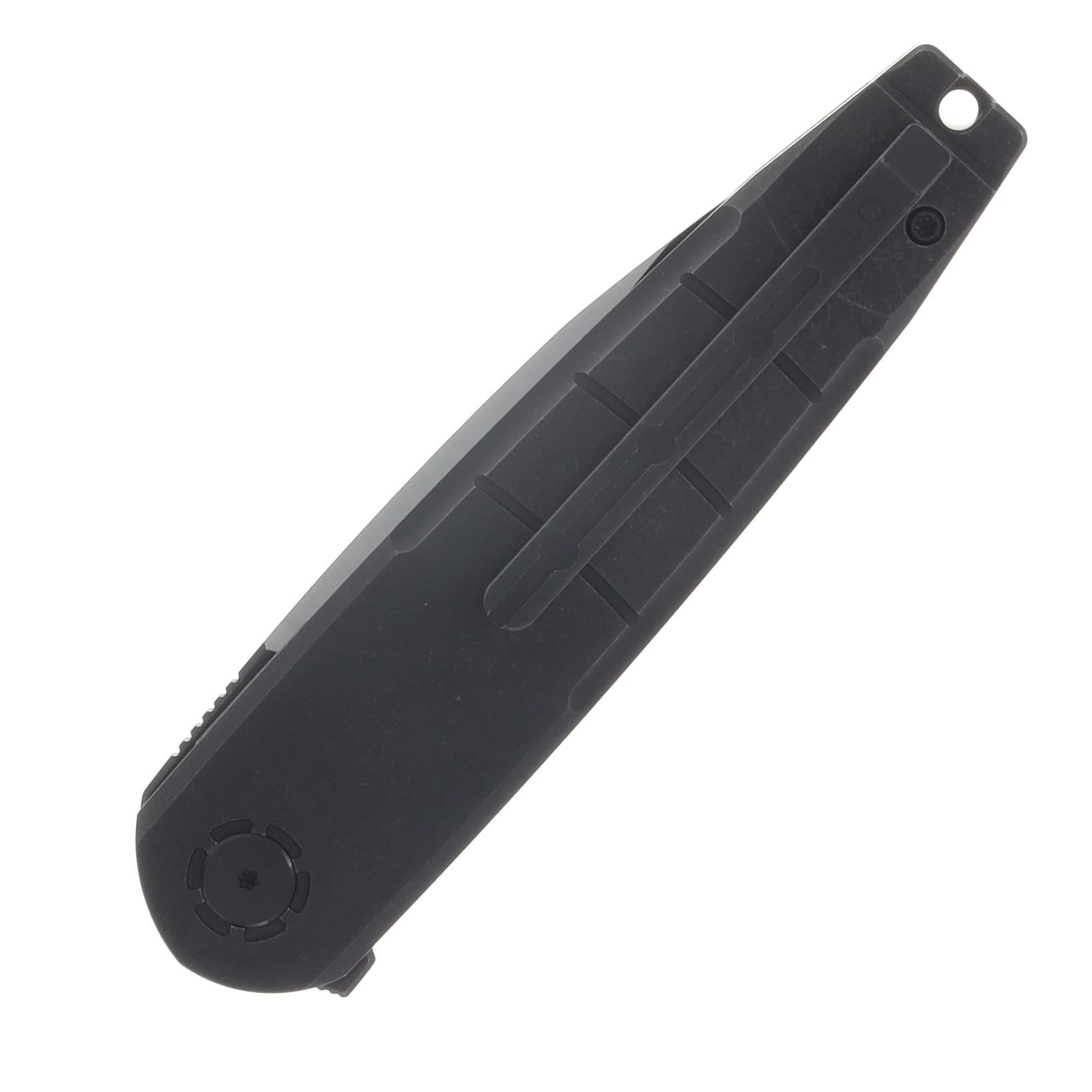 WE Knife Co Hull Black Titanium Flipper Nested Liner Lock Knife WE24046-1 View 5