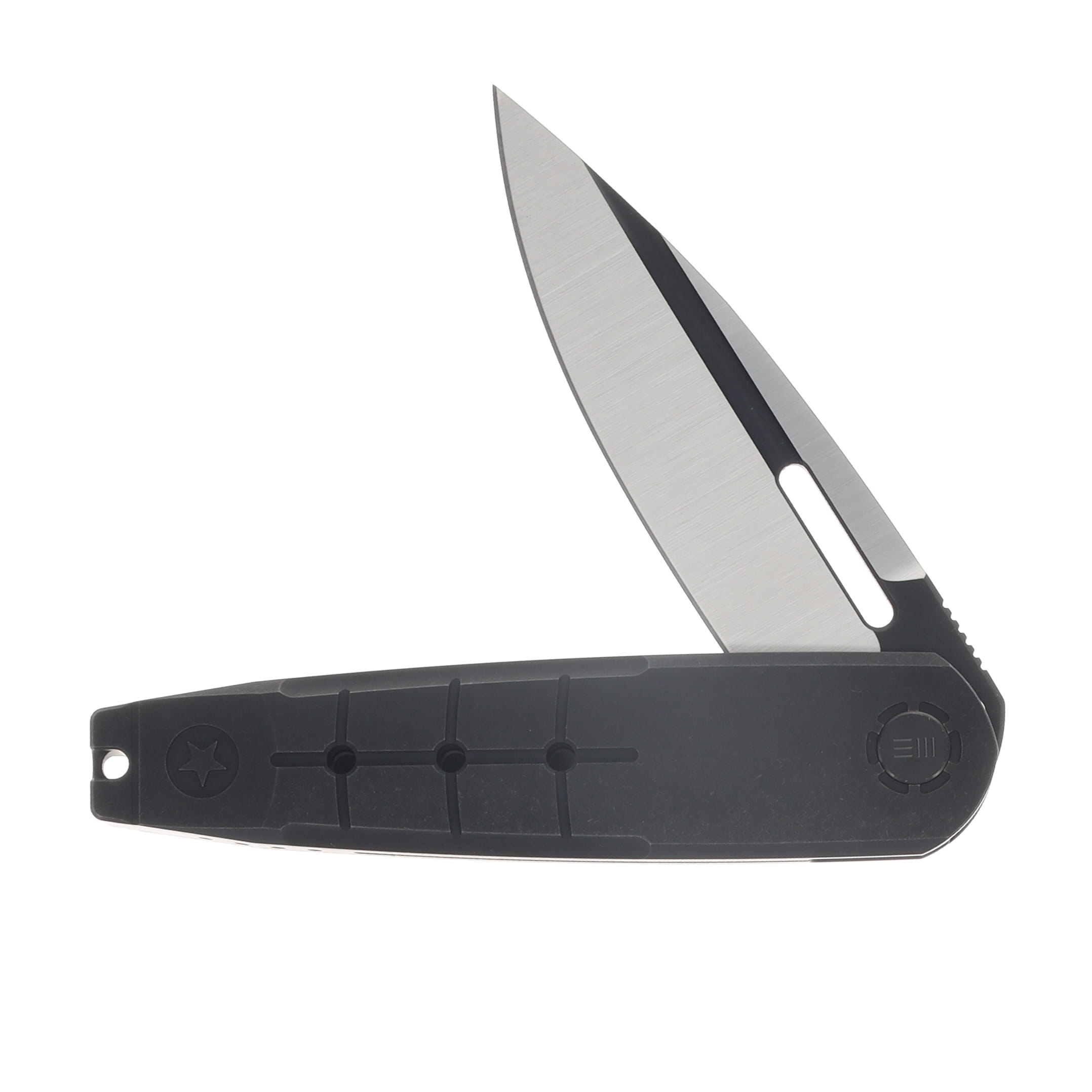 WE Knife Co Hull Black Titanium Flipper Nested Liner Lock Knife WE24046-1 View 3