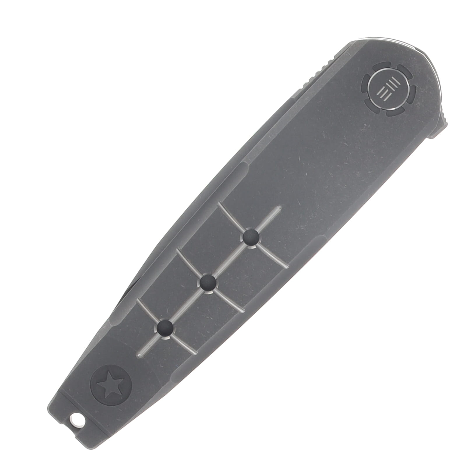 WE Knife Co Hull Gray Titanium Flipper Nested Liner Lock Knife WE24046-2 View 5