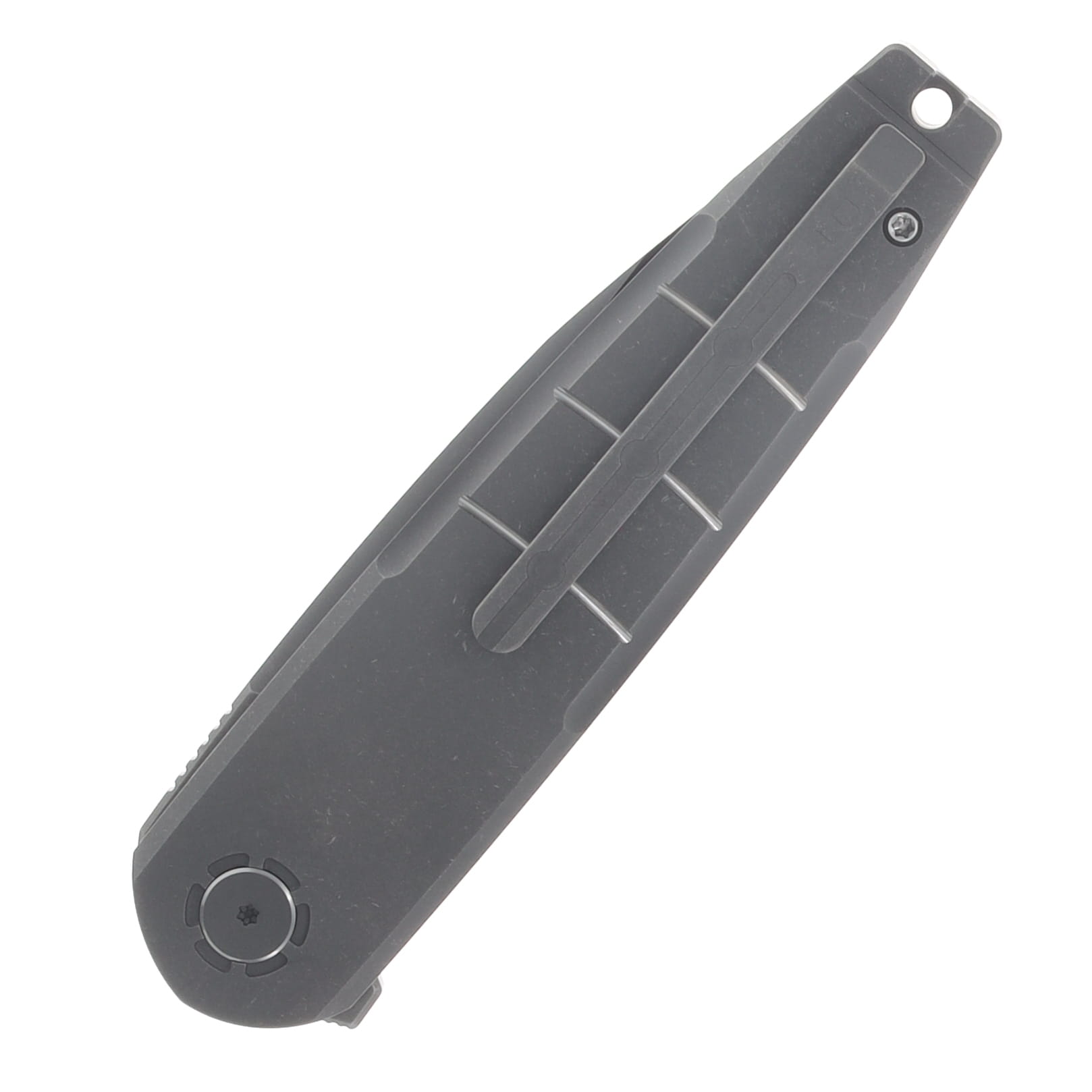 WE Knife Co Hull Gray Titanium Flipper Nested Liner Lock Knife WE24046-2 View 6