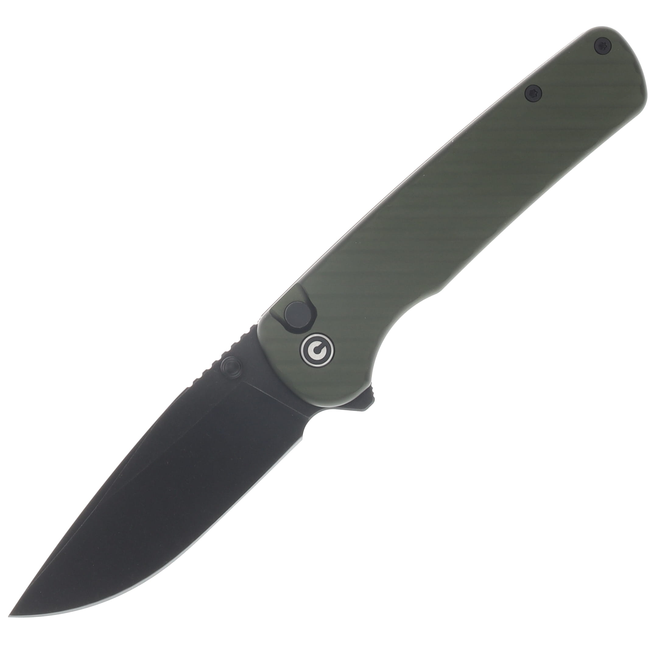 CIVIVI Iron Tide Folder Forest Green AL Handle Black Stonewashed 14C28N Blade C25011-2 View 1