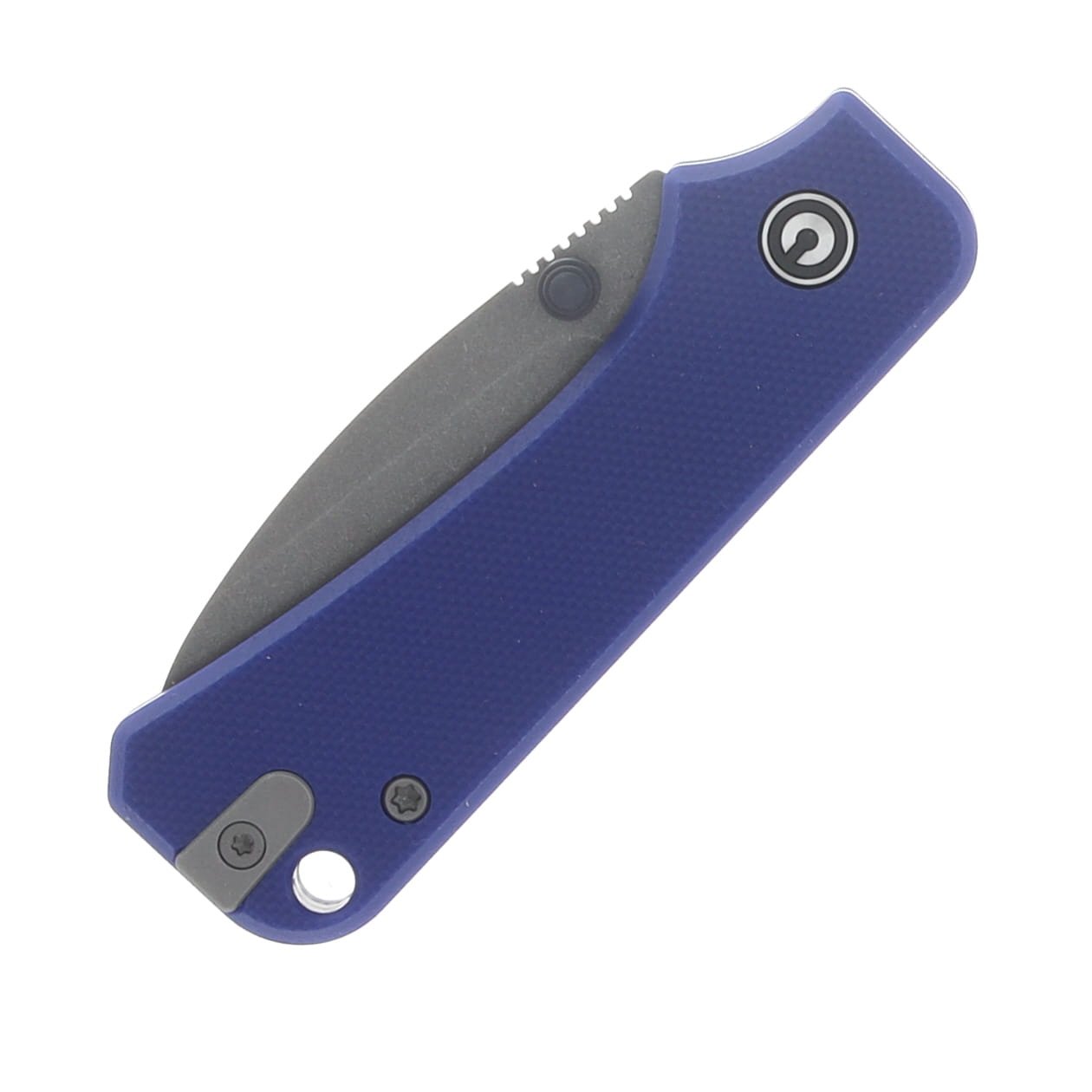 CIVIVI Baby Banter Slip Joint Folder Blue G-10 Handle Gray Stonewashed Nitro V Blade C25066A-1 View 5