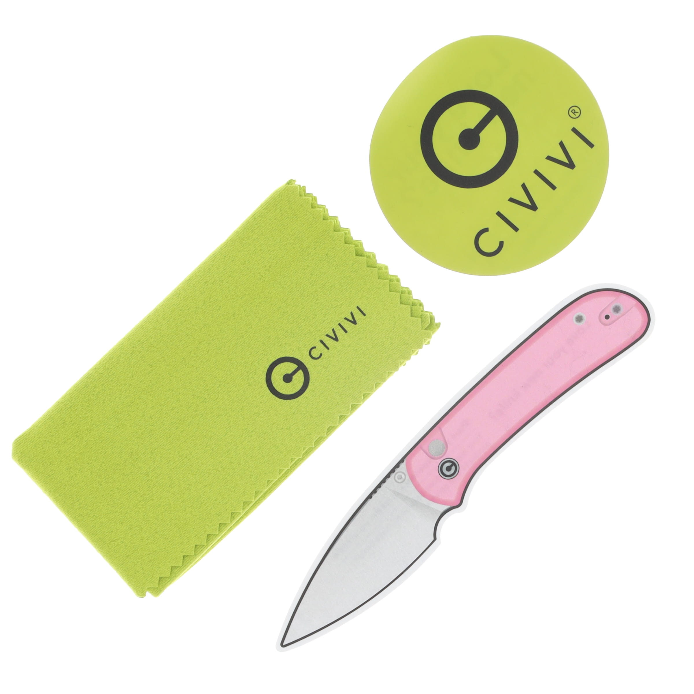CIVIVI Baby Banter Slip Joint Folder Guibourtia Wood Handle Satin Nitro V Bld C25066A-2 View 7