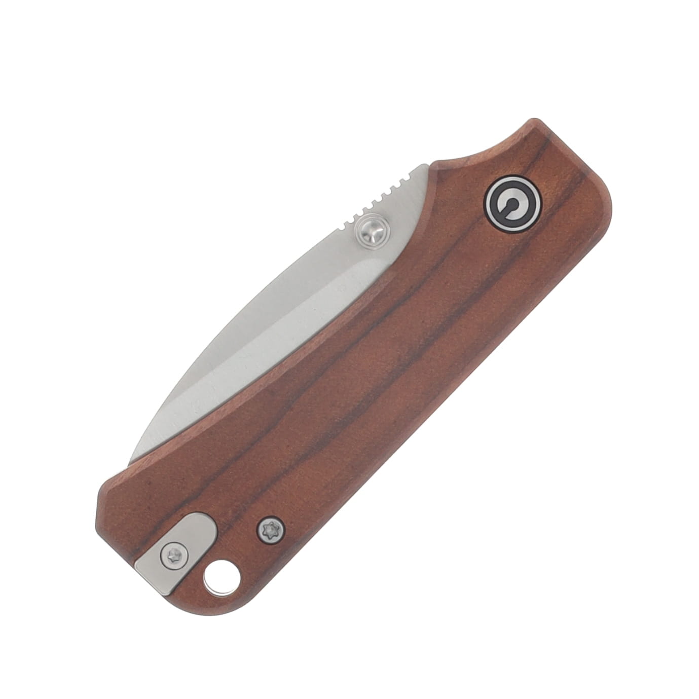 CIVIVI Baby Banter Slip Joint Folder Guibourtia Wood Handle Satin Nitro V Bld C25066A-2 View 5
