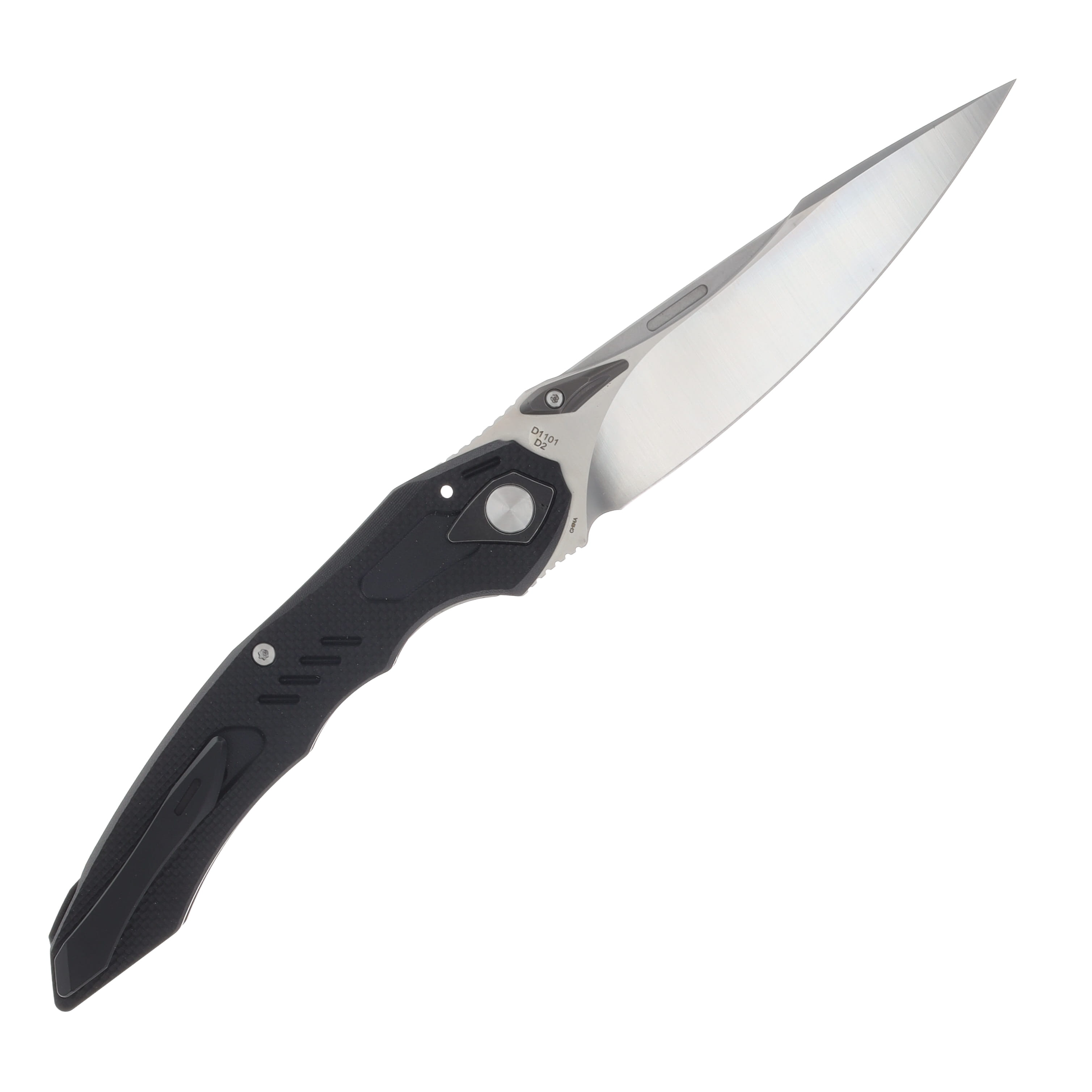 Dreamtech Linerlock D2 Satin Black G10 DTK1101GB View 2