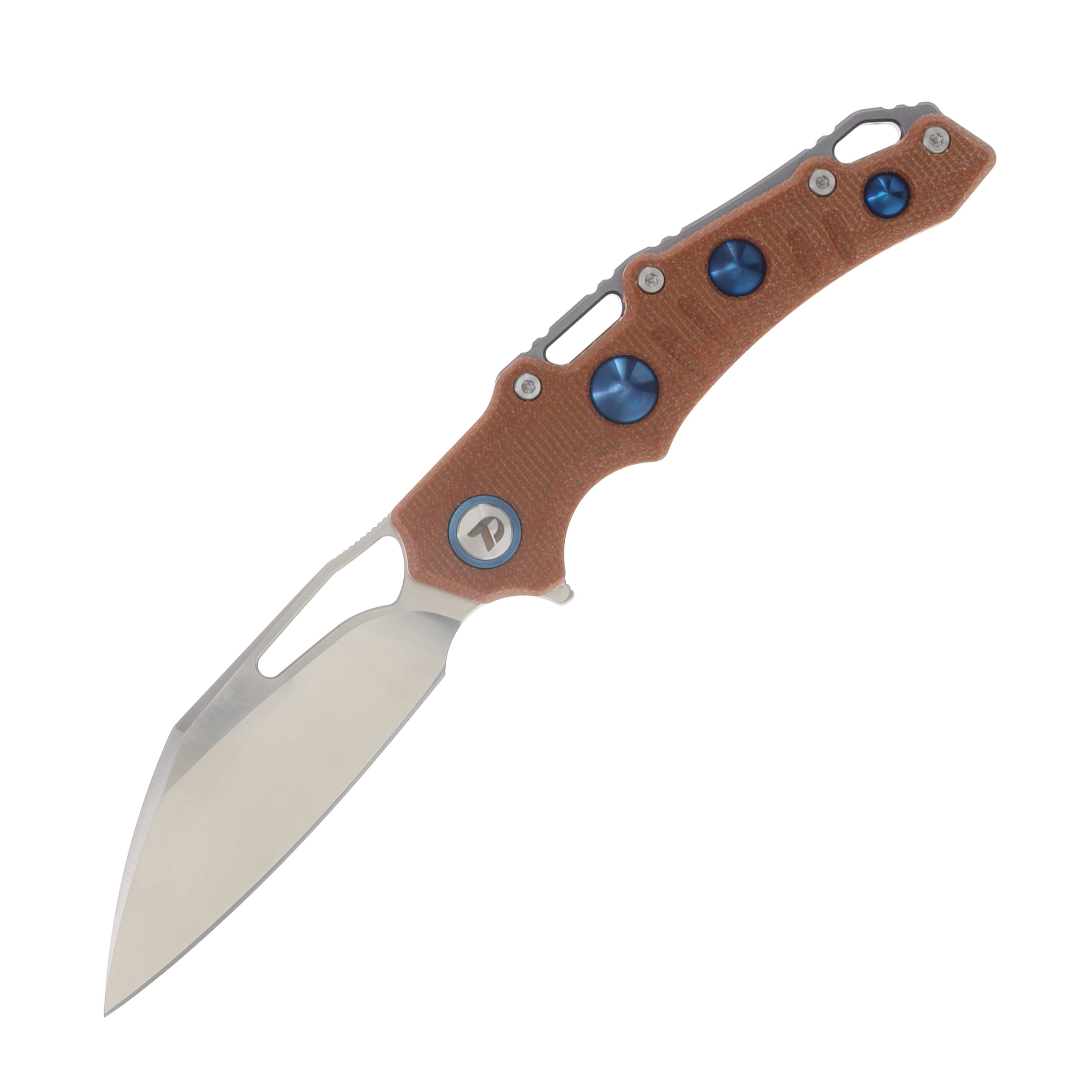 Dreamtech Linerlock/Brown Micarta DTK3502MO View 1