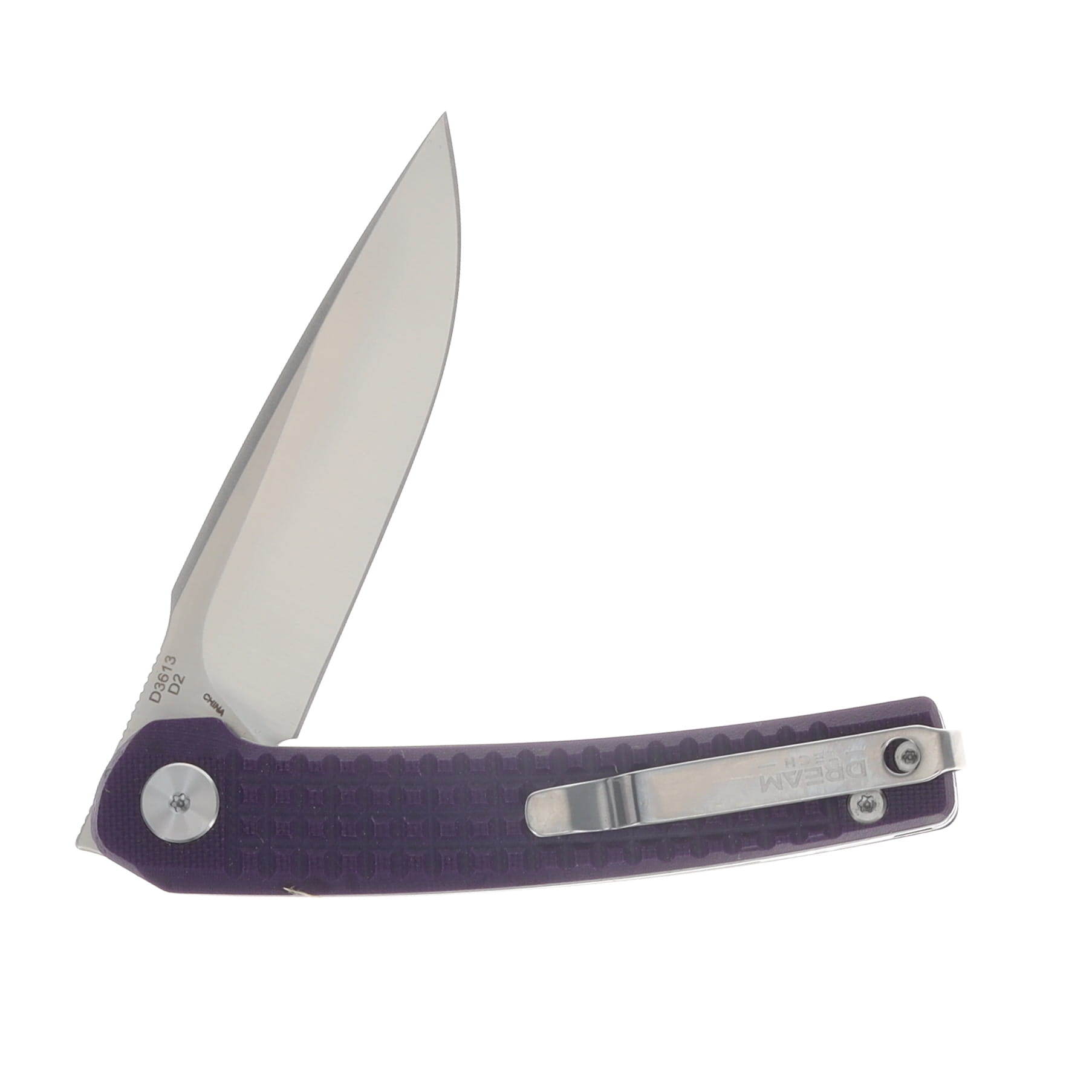 Dreamtech Linerlock/Purple G10/4.25" Closed DTK3613GP View 4
