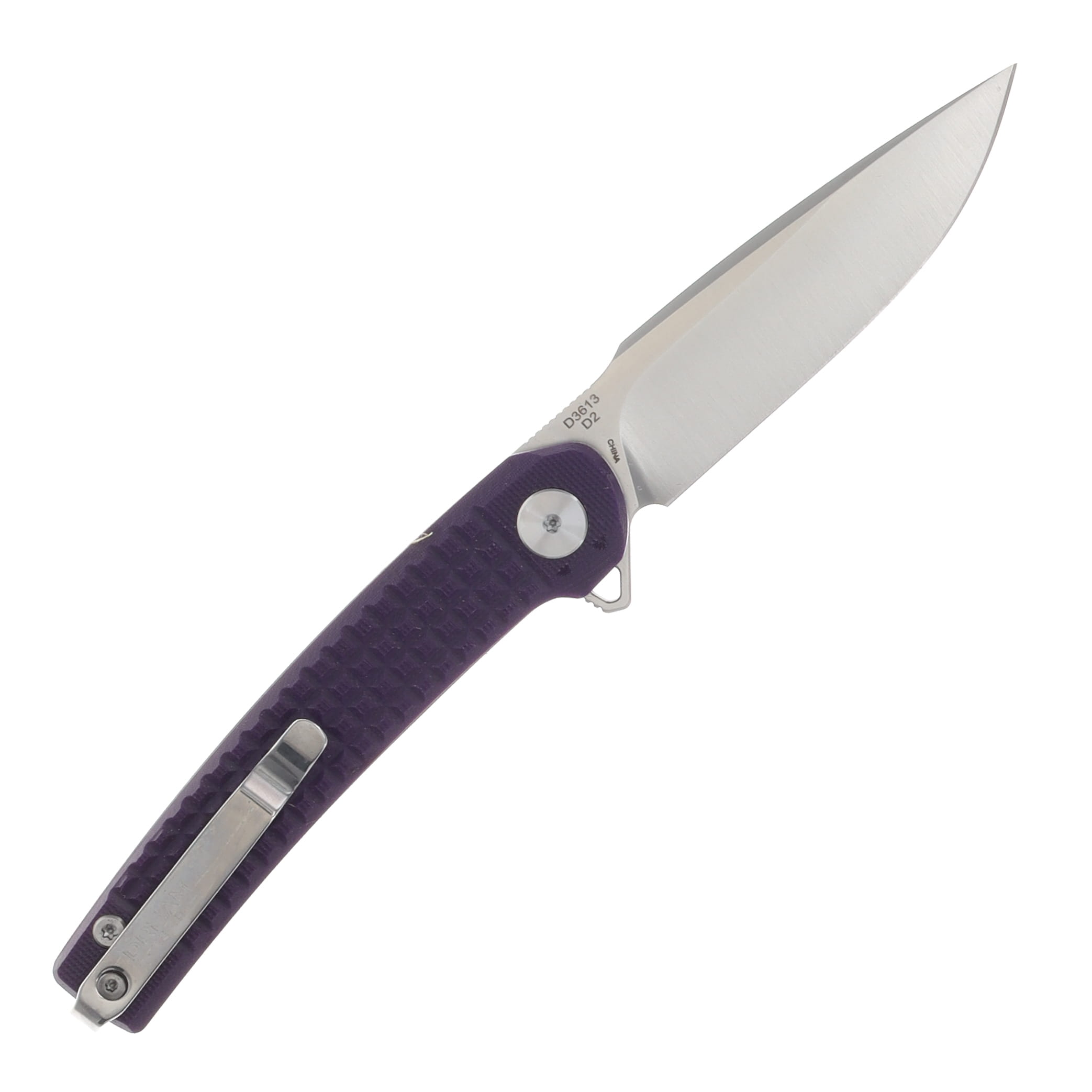 Dreamtech Linerlock/Purple G10/4.25" Closed DTK3613GP View 2