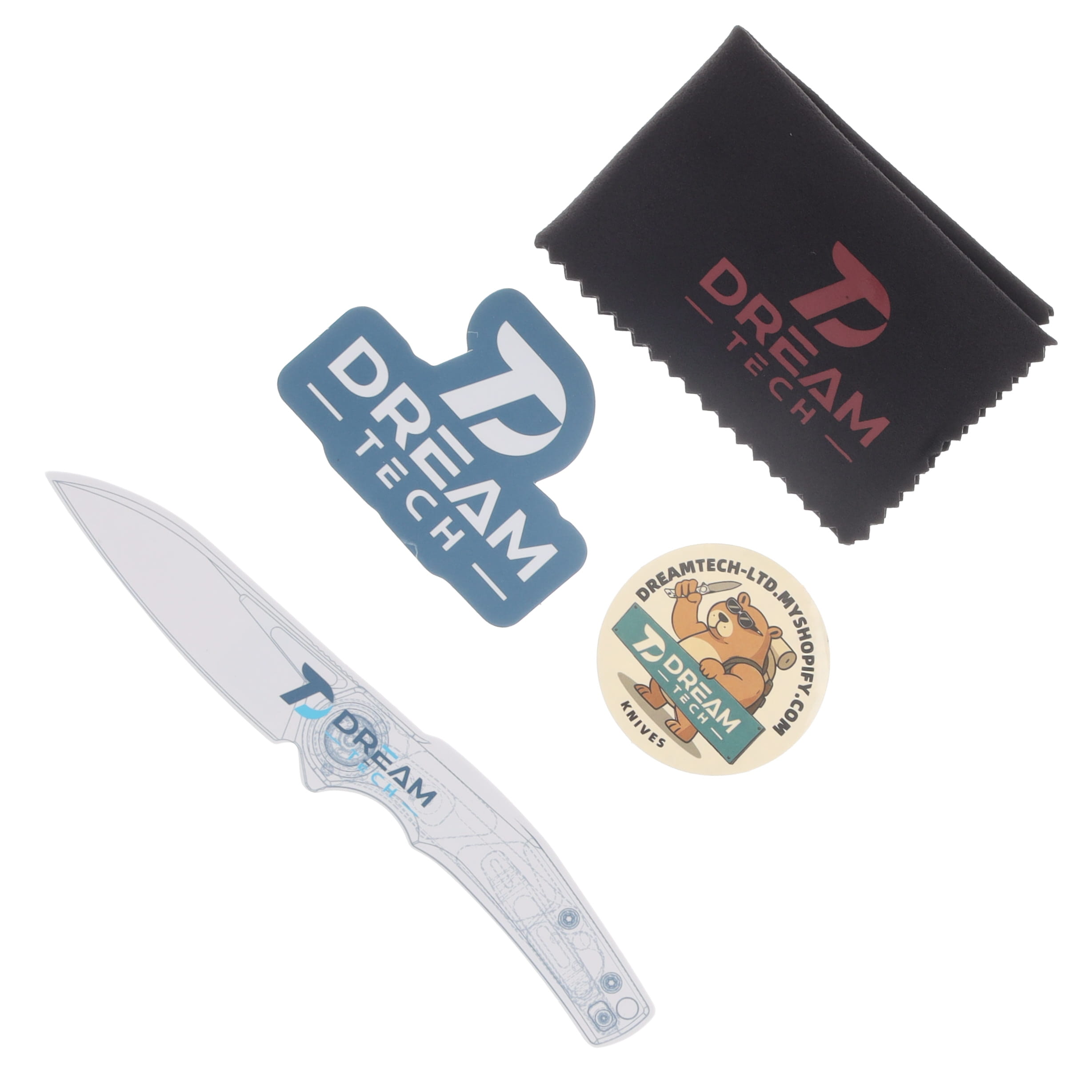 Dreamtech Linerlock Folder Desert Tan G10 DTK3618GD View 7